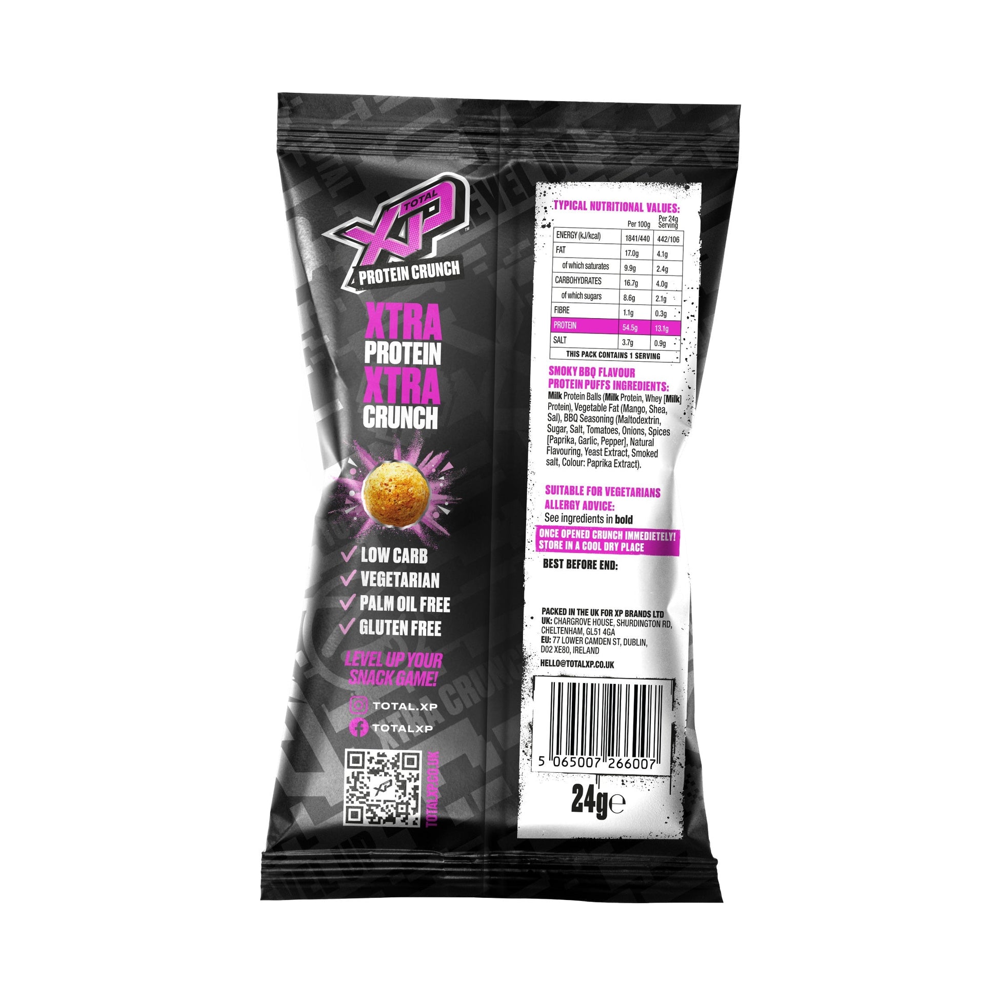 TotalXP Protein Crunch Chips - Smokey BBQ