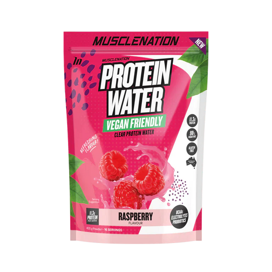 MN PLANT PROTEIN WATER RASPBERRY - 16 SERVES