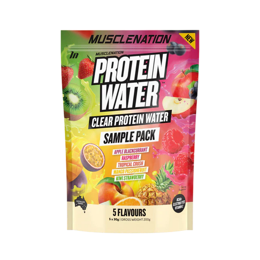 MUSCLE NATION PROTEIN WATER SAMPLE PACK